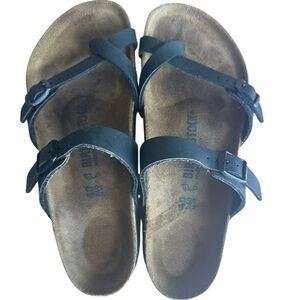 Birkenstock Black Strap Sandals Size 40 (US 9-9.5)